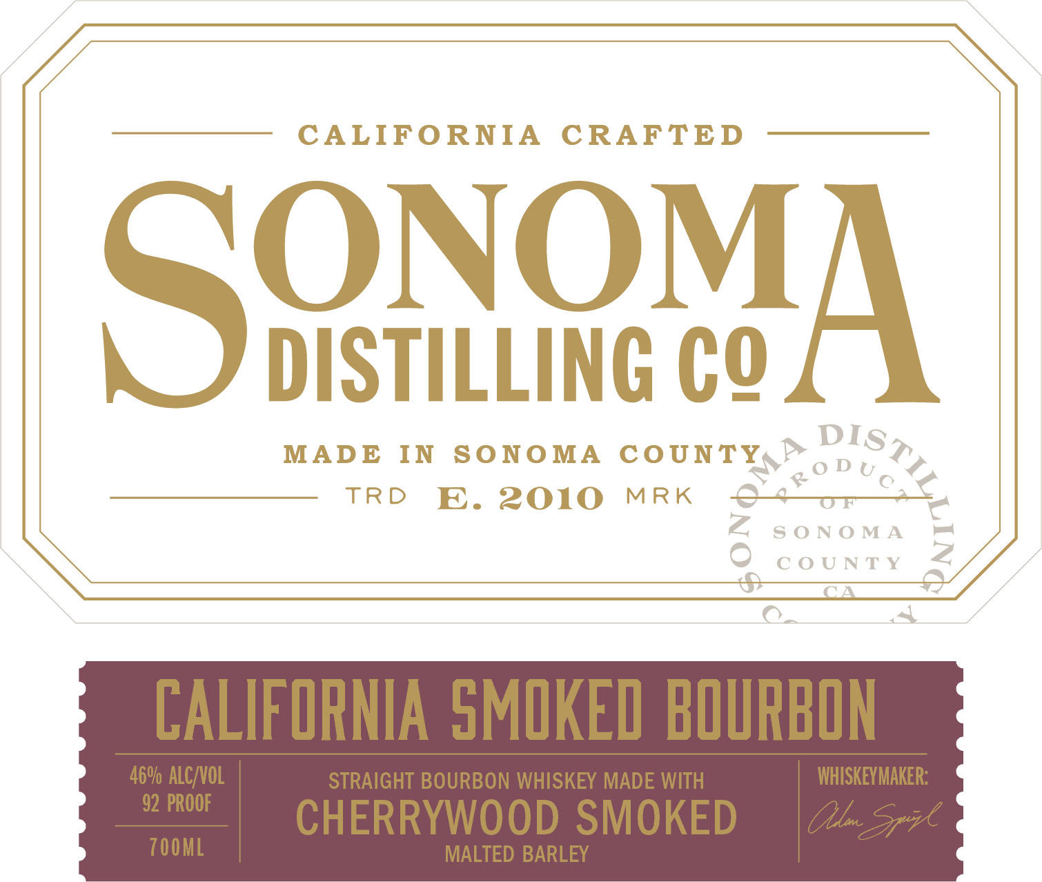 Sonoma California Bourbon