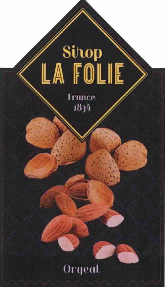 Sirop Orgeat 70cl La Folie
