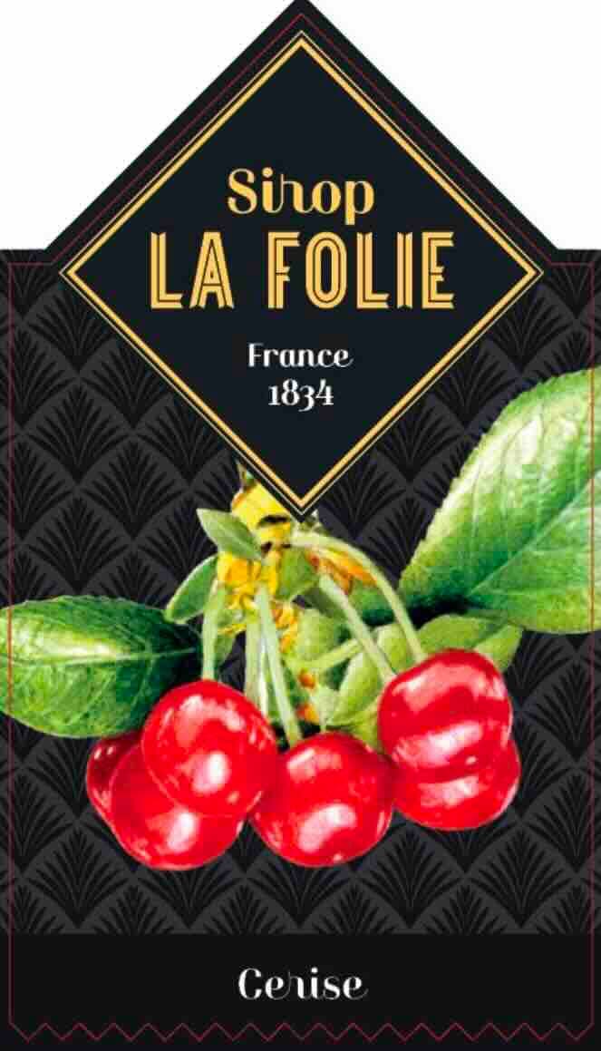 Sirop Cerise 70cl La Folie