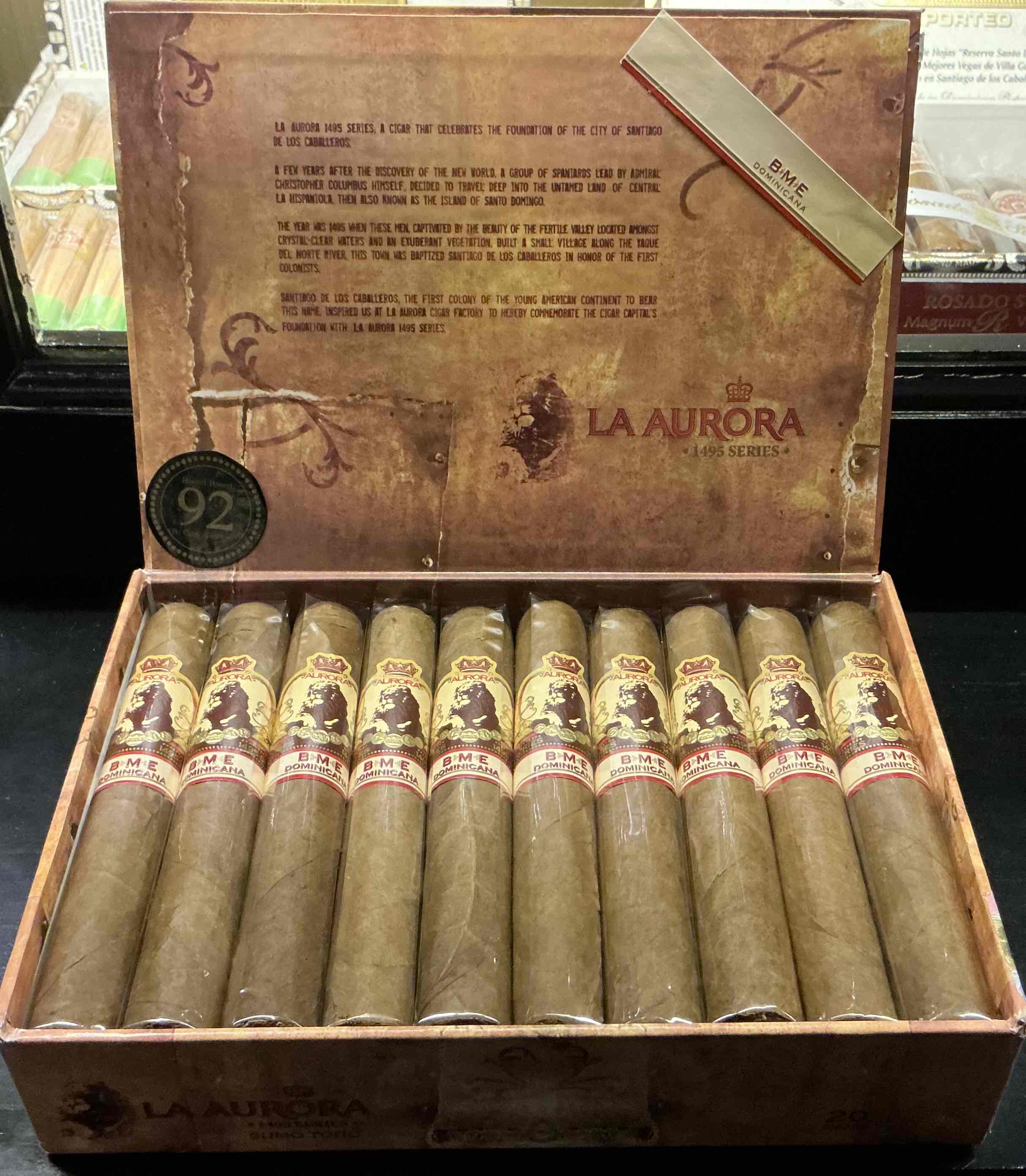 La Aurora 1495 Dominicana Sumo Toro