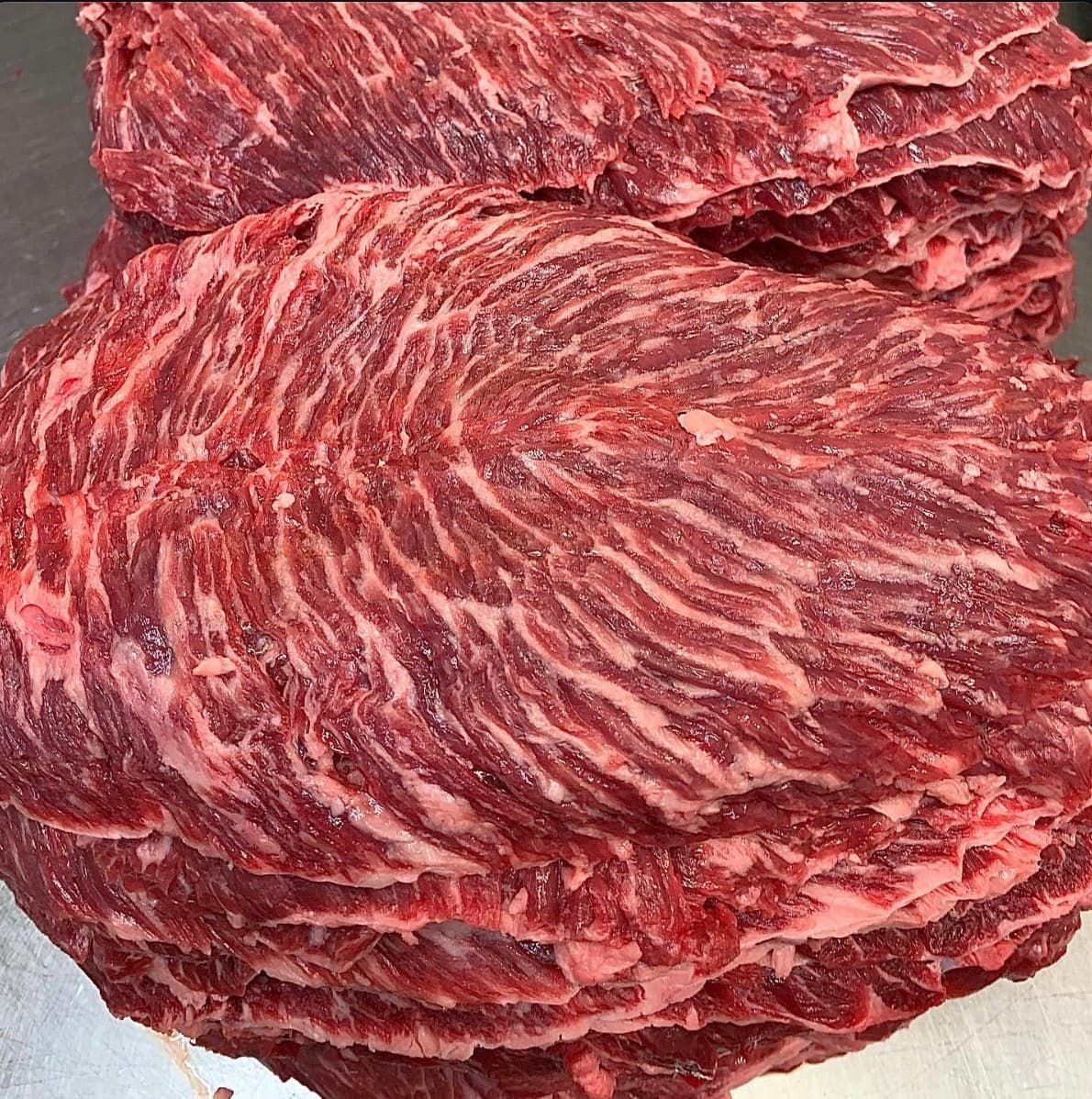 Flat Meat de Black Angus Prime