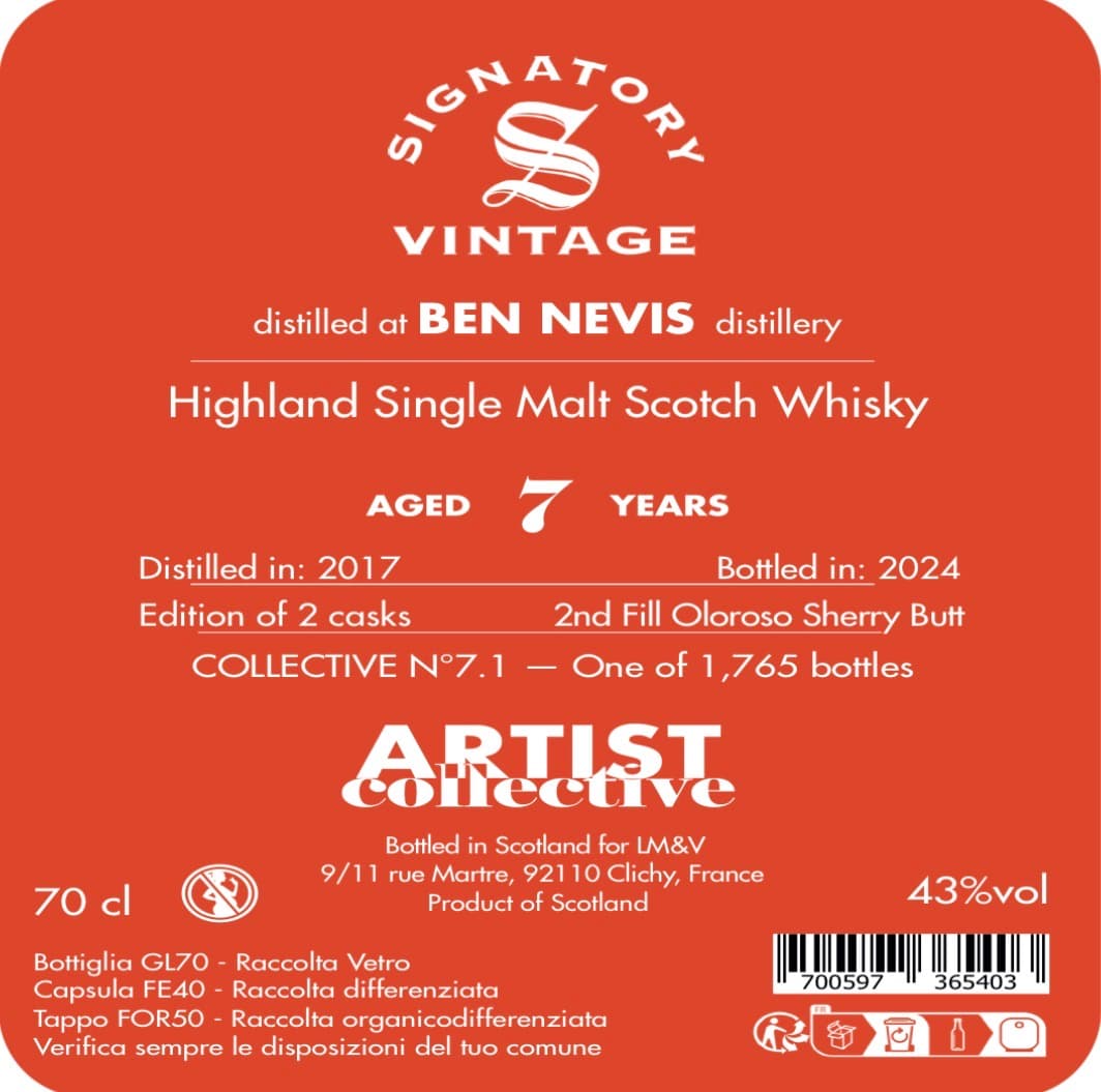Ben Nevis 7 Ans 2017 Artist Collective 7.0
