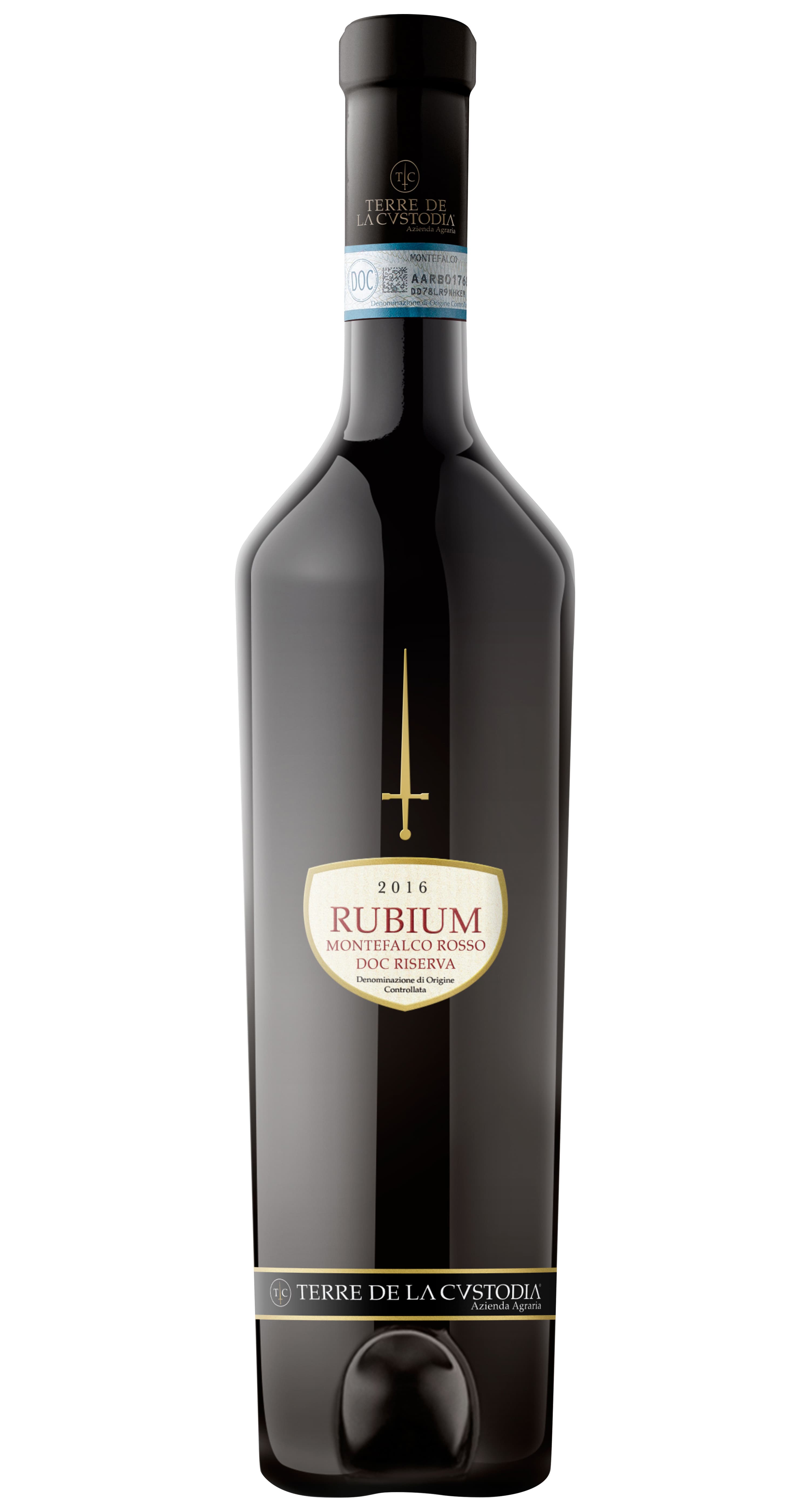 Terre de la custodia vino montefalco rosso riversa 2016