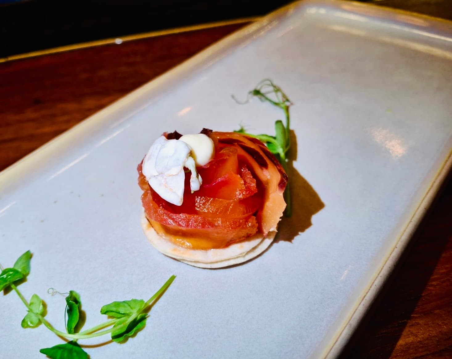 Flores de Salmon Gravlax