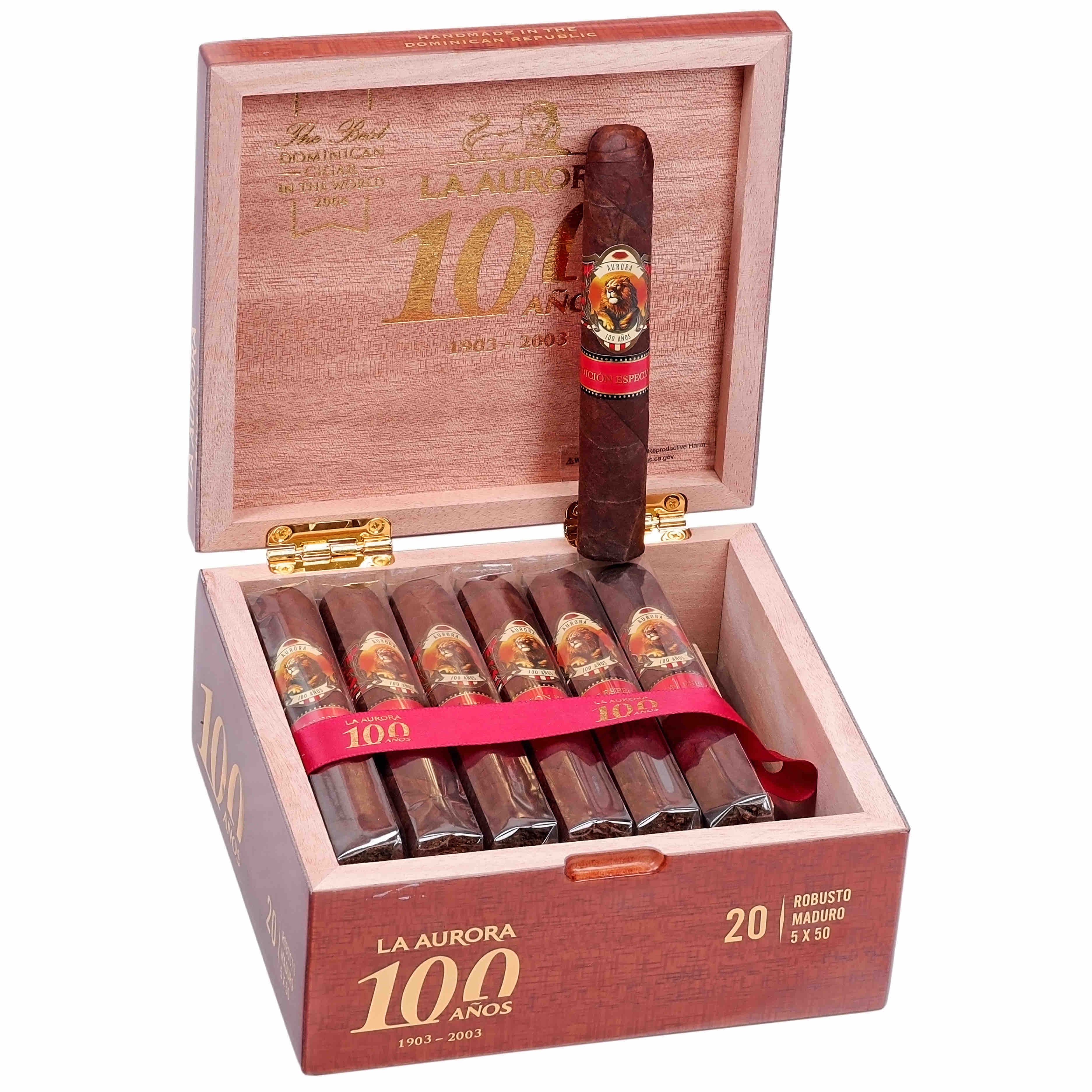 La Aurora 100 Años Robusto