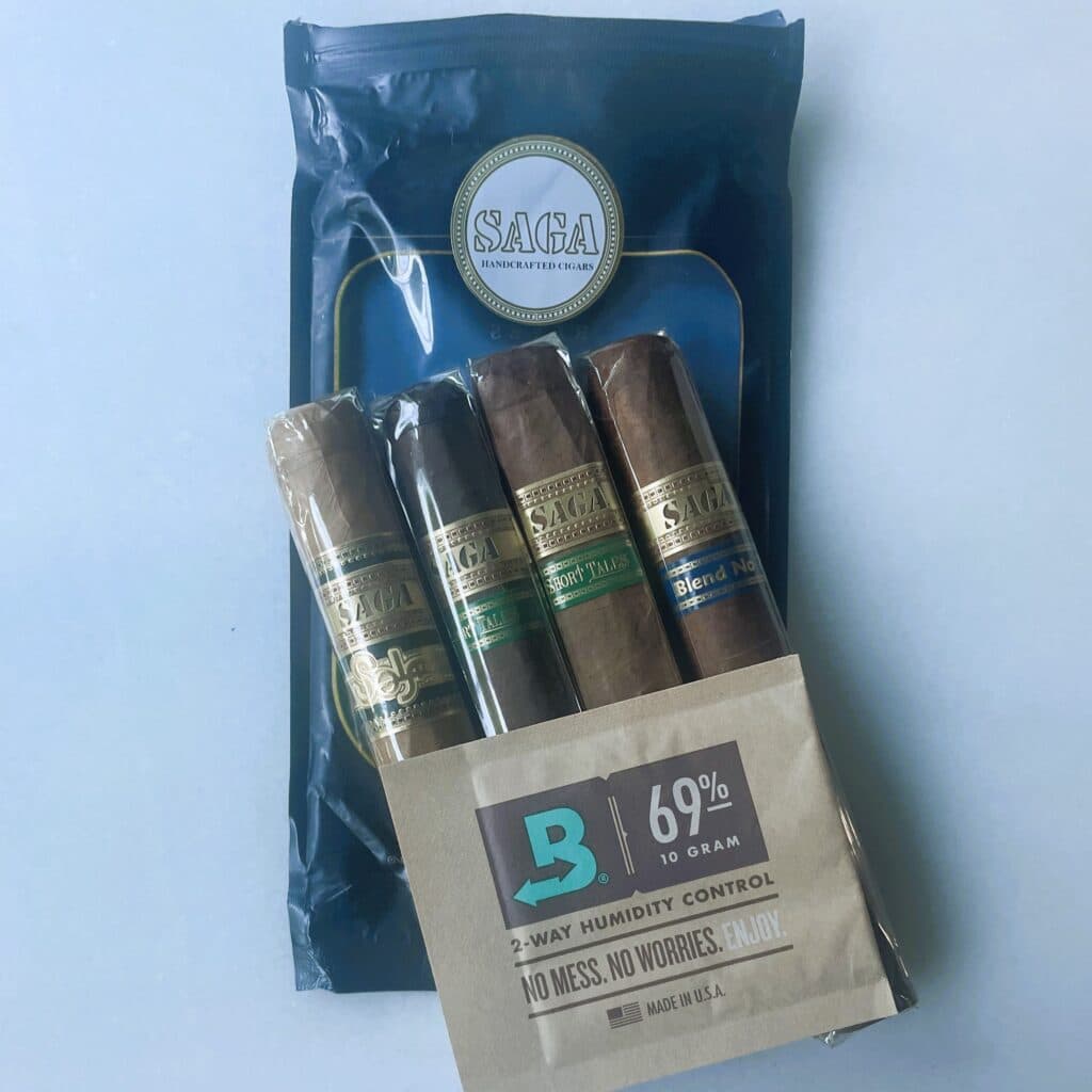 Saga – Selección 4 Cigarros (Bag)