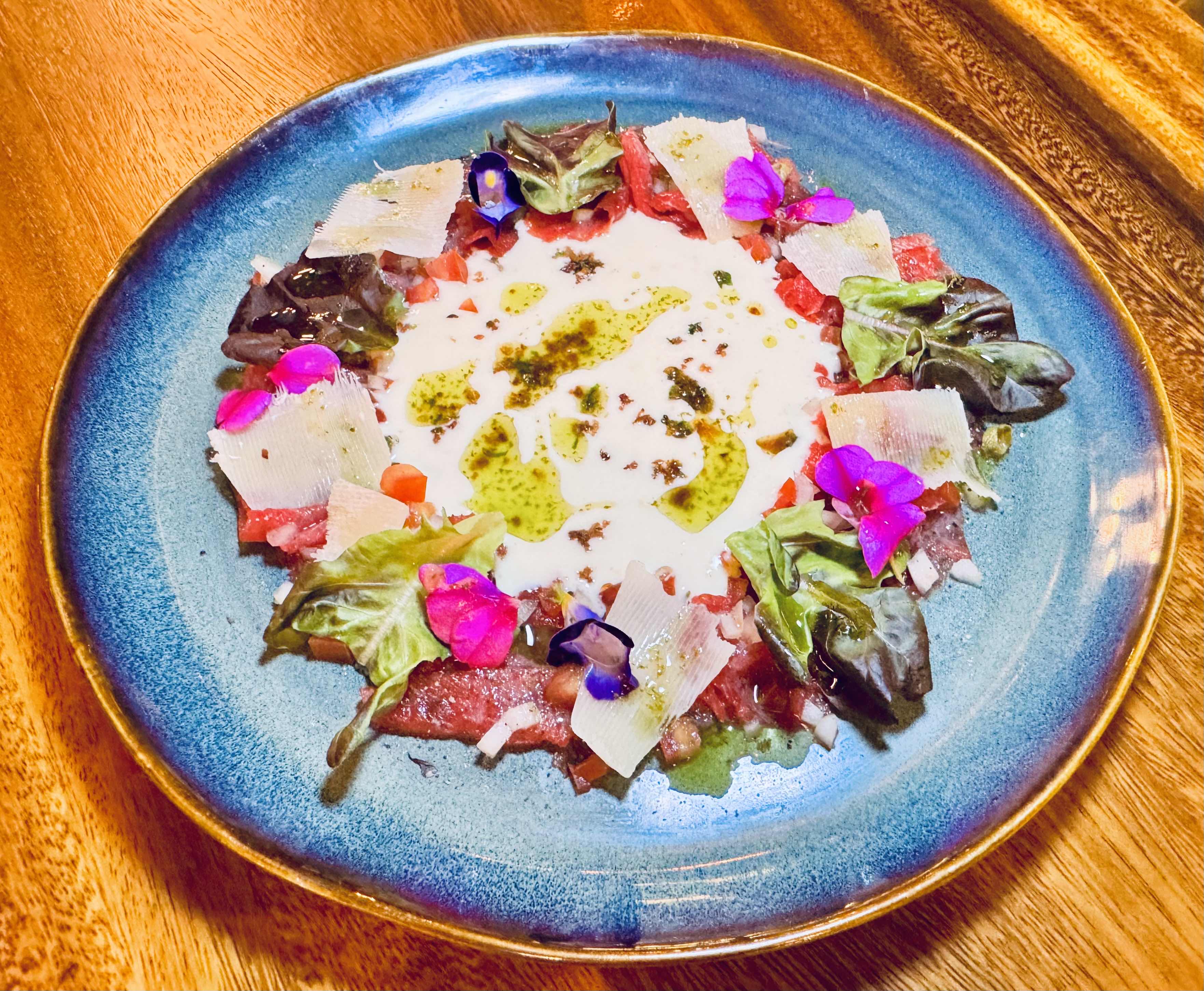 Carpaccio de Res Black Angus U.S.