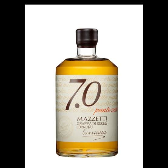 Mazzetti Grappa di Ruché Barricata