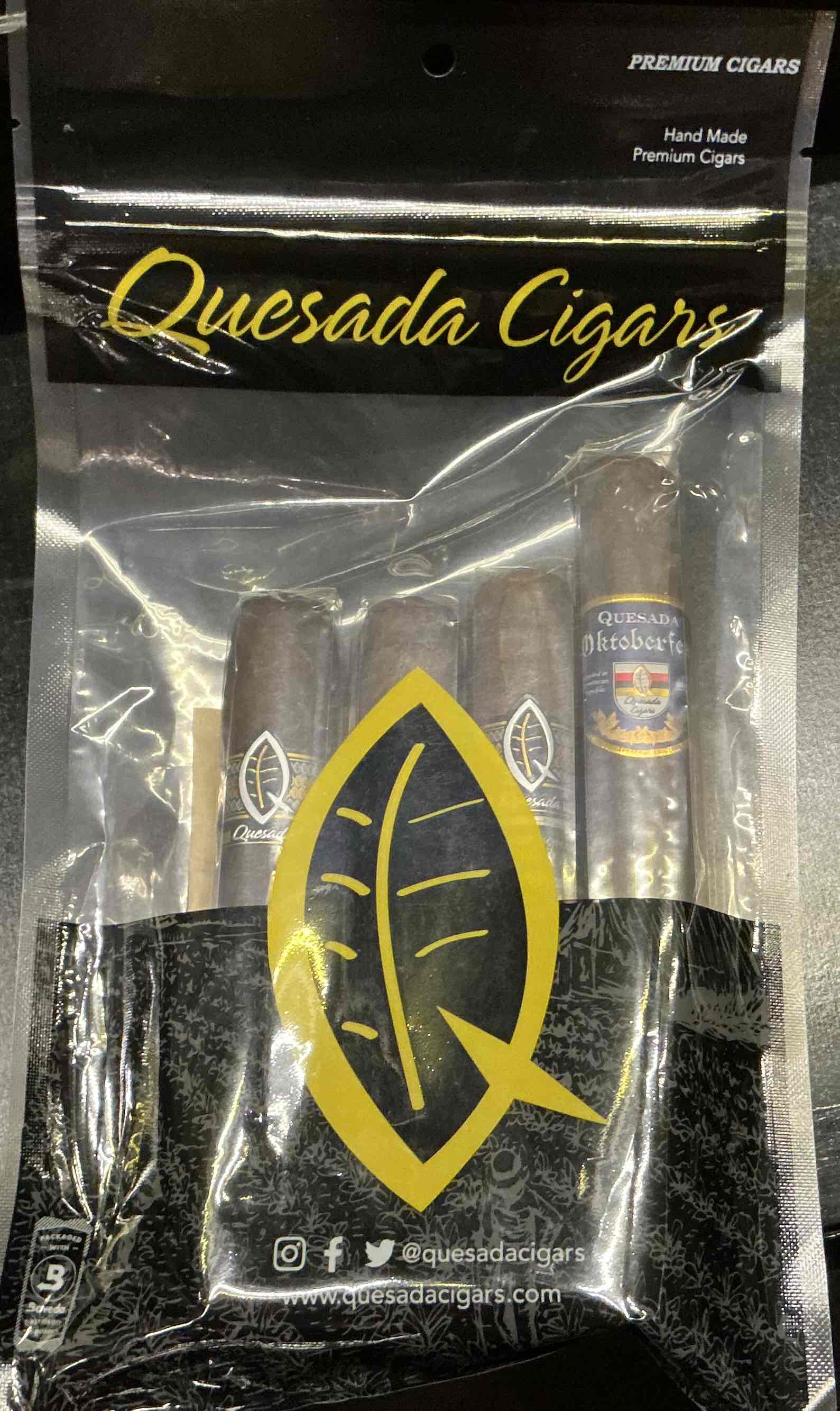 Sampler Quesada Bag De 4 Cigarros