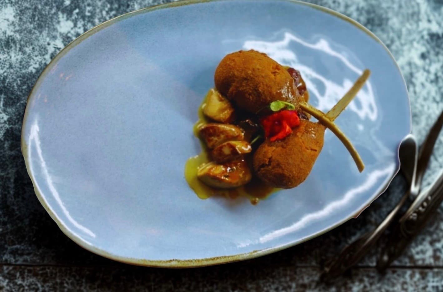 Croqueta de cordero