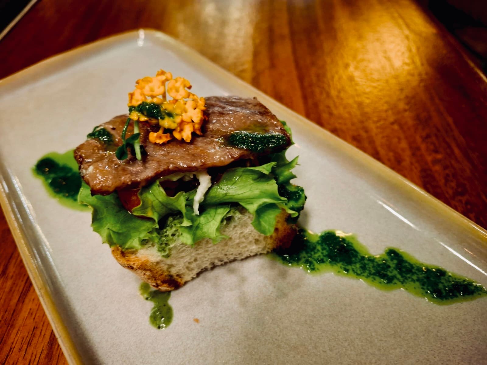 Toast de Wagyu Capresse